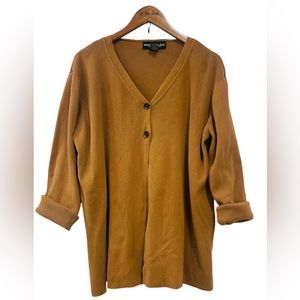 Double Button Cardigan GREAT CONDITION 

Size: X-large

Brand: Monterey Bay